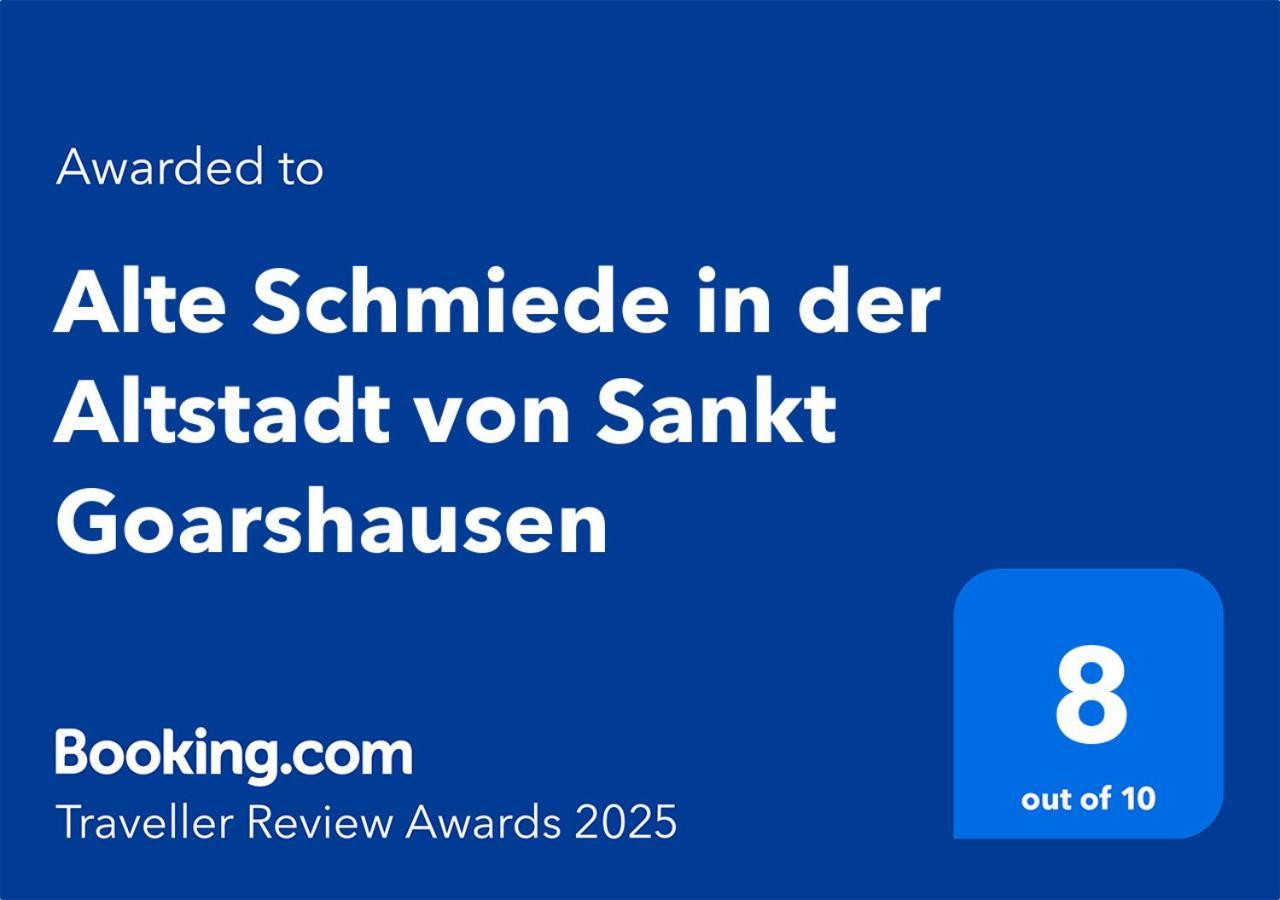 Alte Schmiede In Der Altstadt Von ザンクト・ゴアールスハウゼン エクステリア 写真